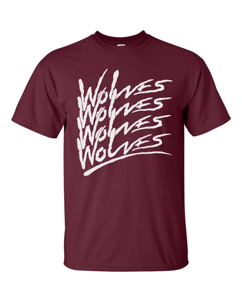 Maroon Wolves Alva Tee